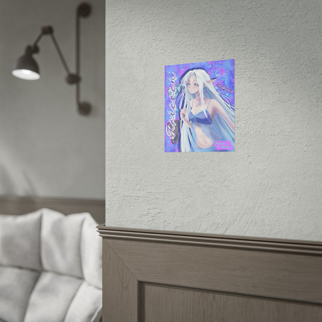 Frieren Pastel Aesthetic Rolled Wall Art