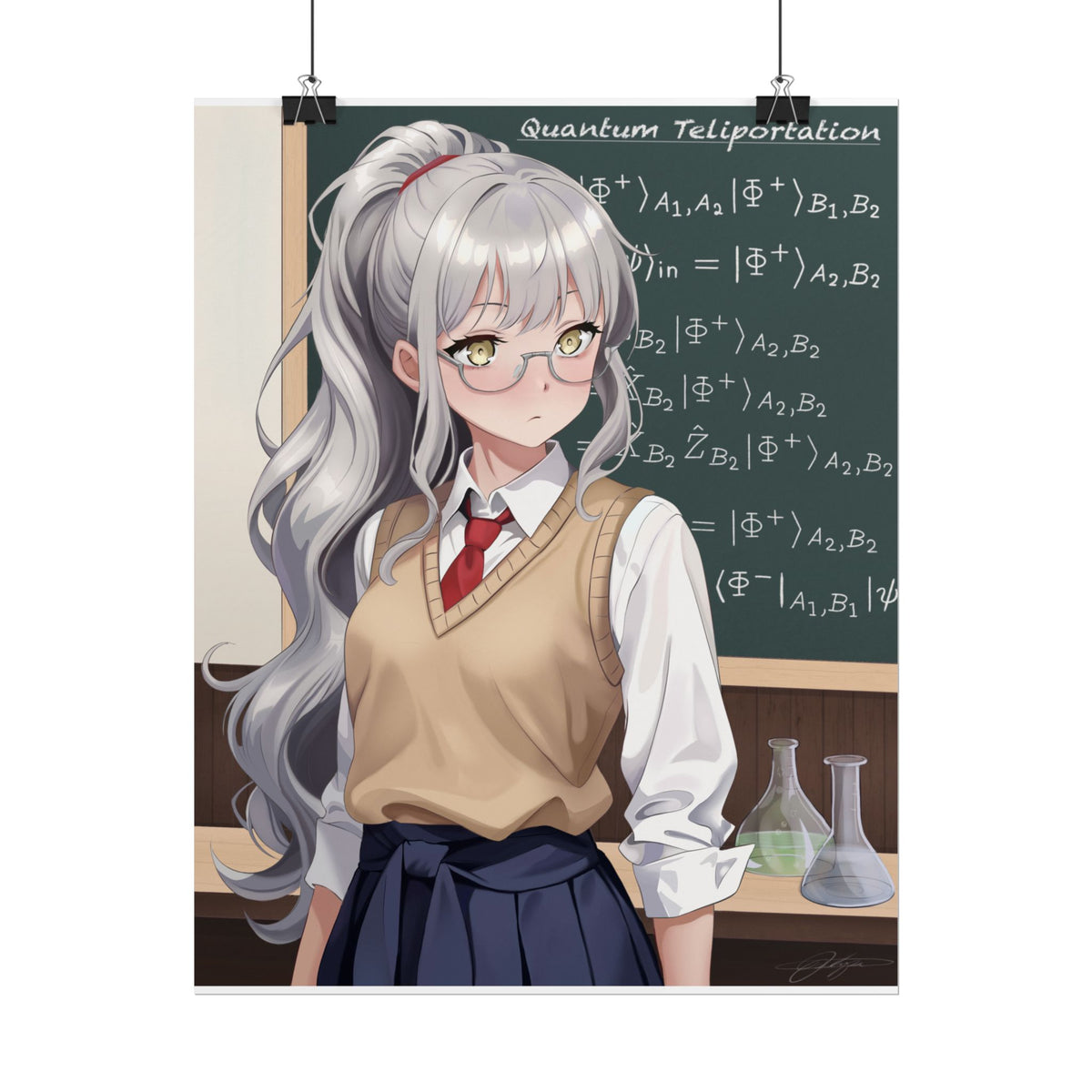 Rio Futaba Art Poster — Rolled Wall Art