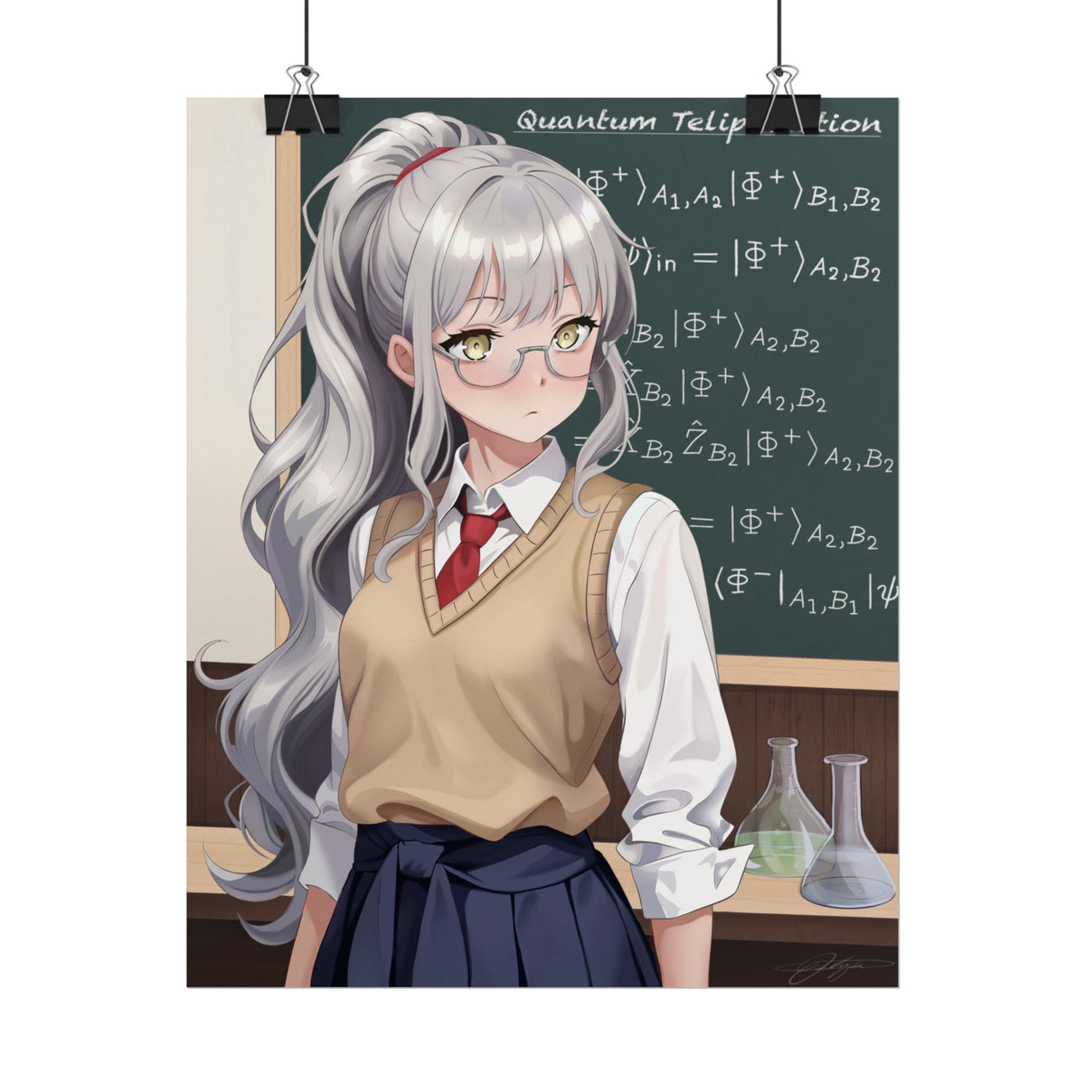 Rio Futaba Art Poster — Rolled Wall Art