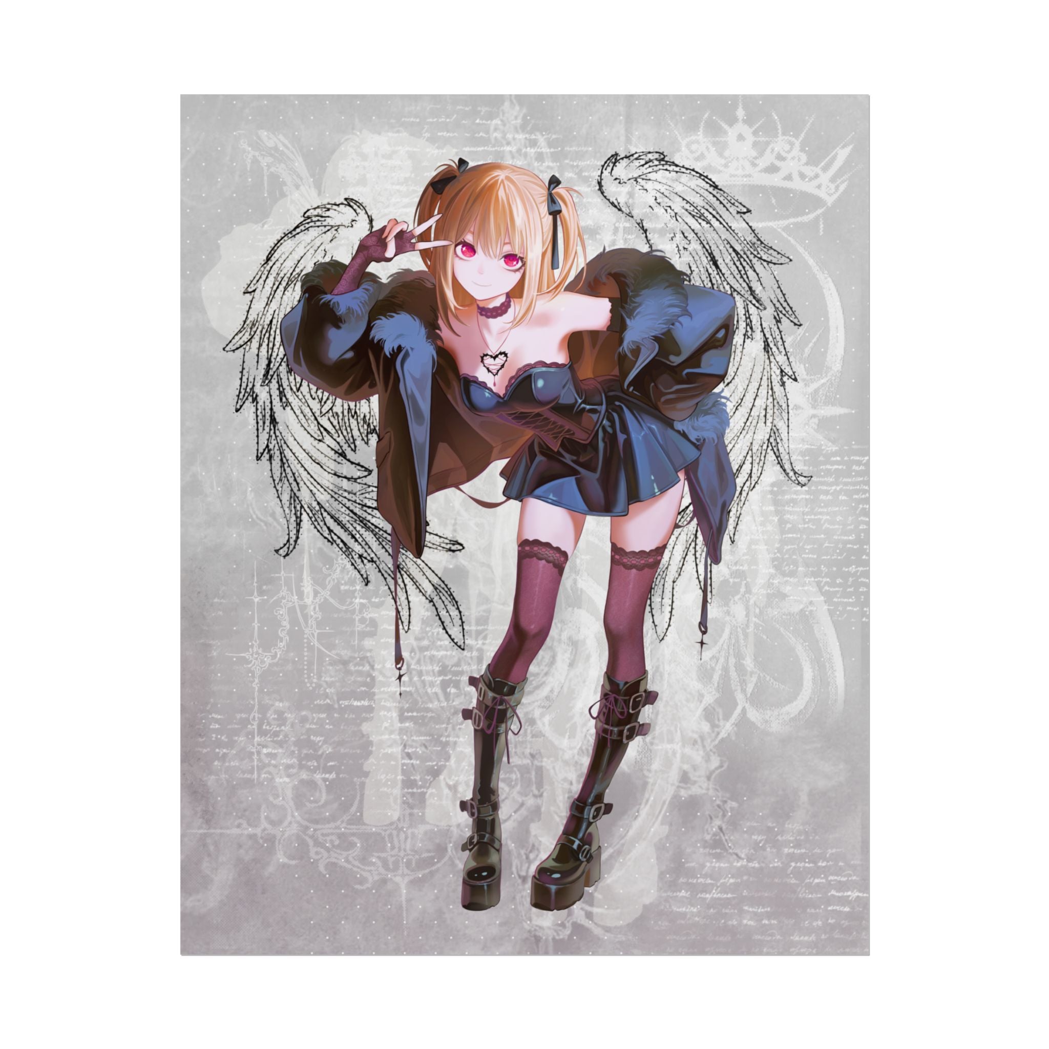 Misa Amane Original Artwork 8x10