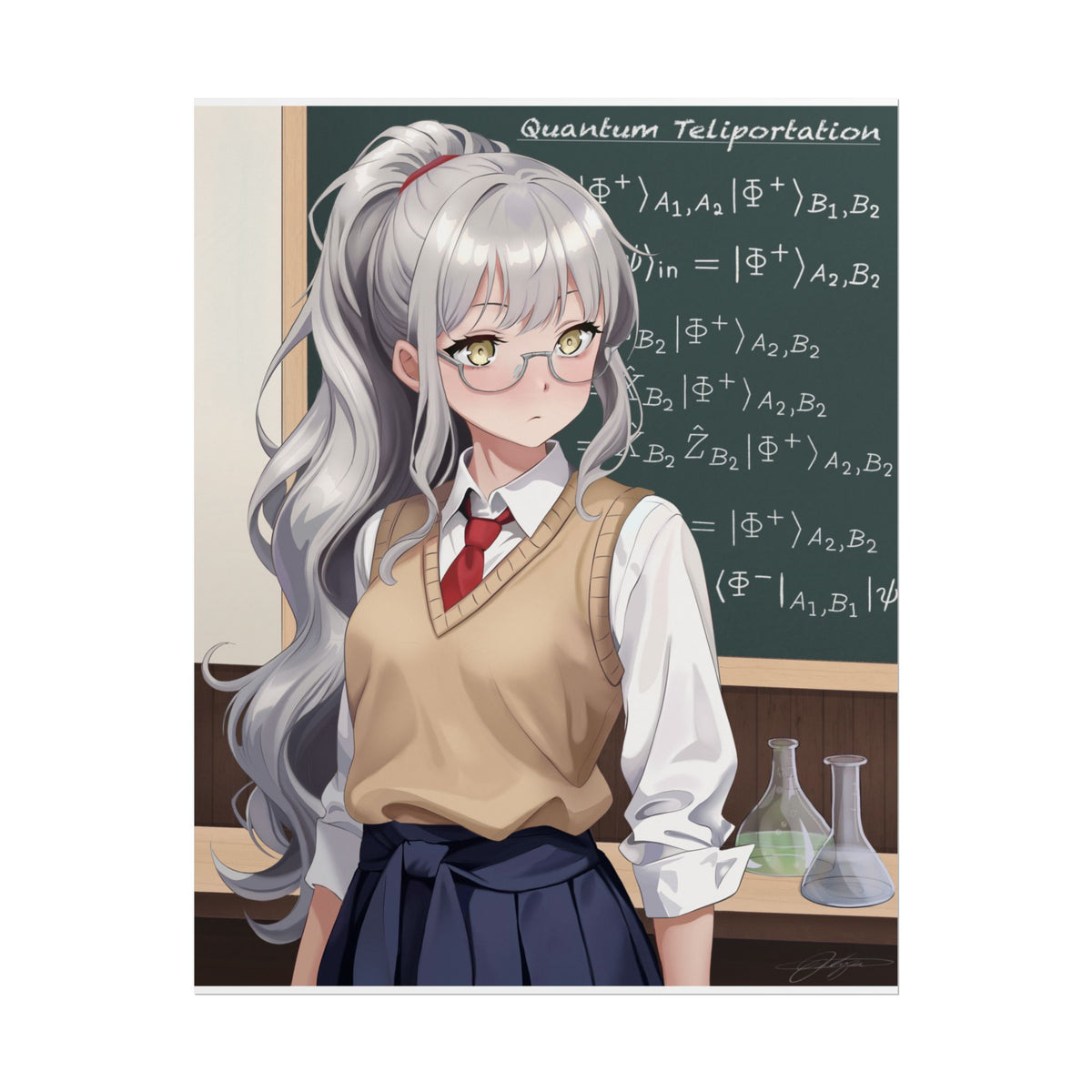 Rio Futaba Art Poster — Rolled Wall Art
