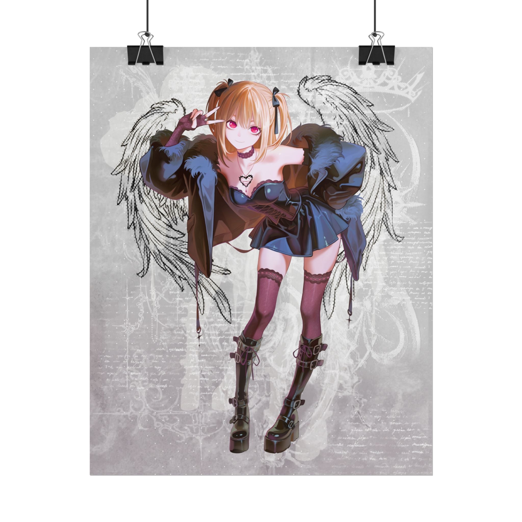 Misa Amane Original Artwork 8x10