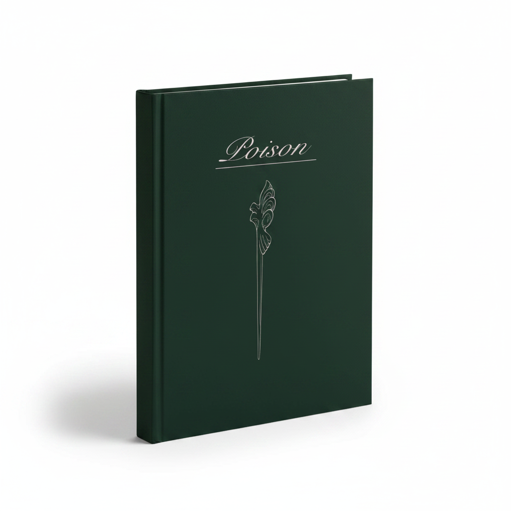 Green Poison Hardcover Angled