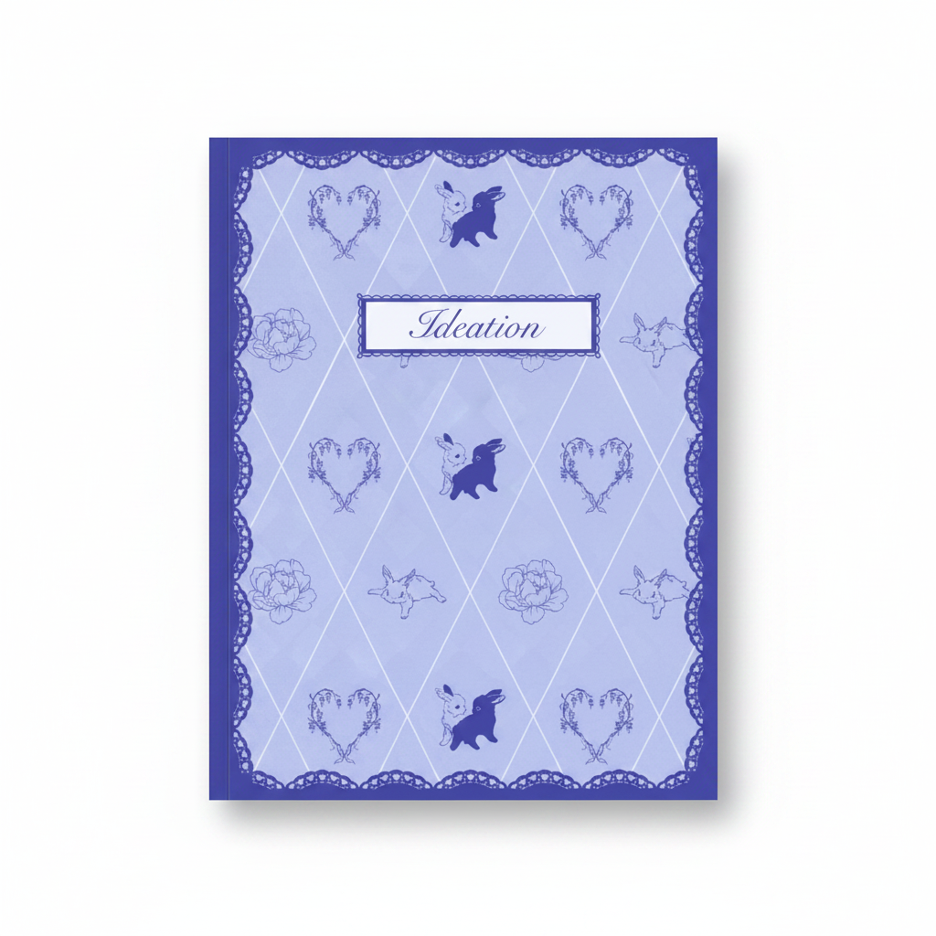 Ideation Purple Bunny Flat Lay