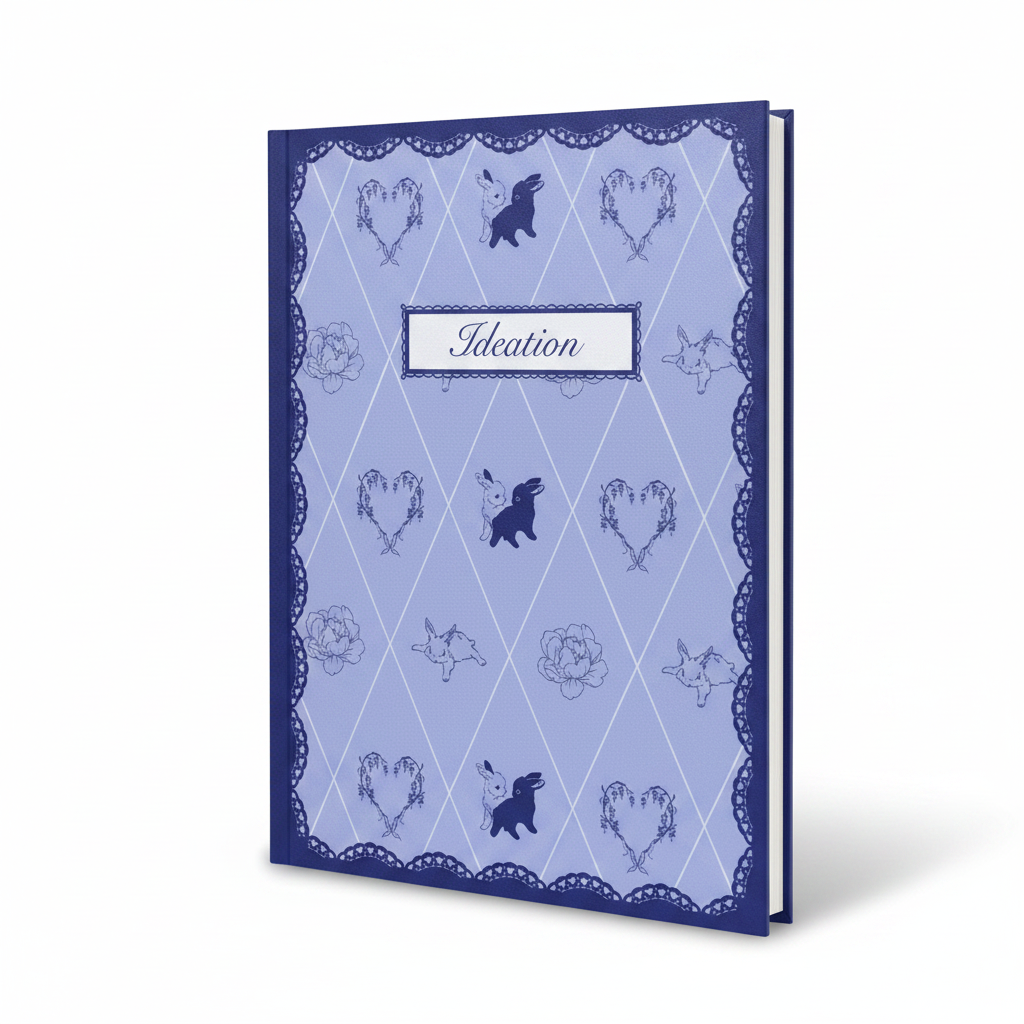 Ideation Purple Bunny Notebook