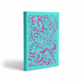 Teal Y2K Hardcover Angled